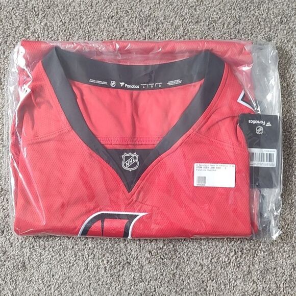New With Tags Women's Large NHL Ottawa Senators Home Breakaway Fanatics Jersey - Picture 3 of 7